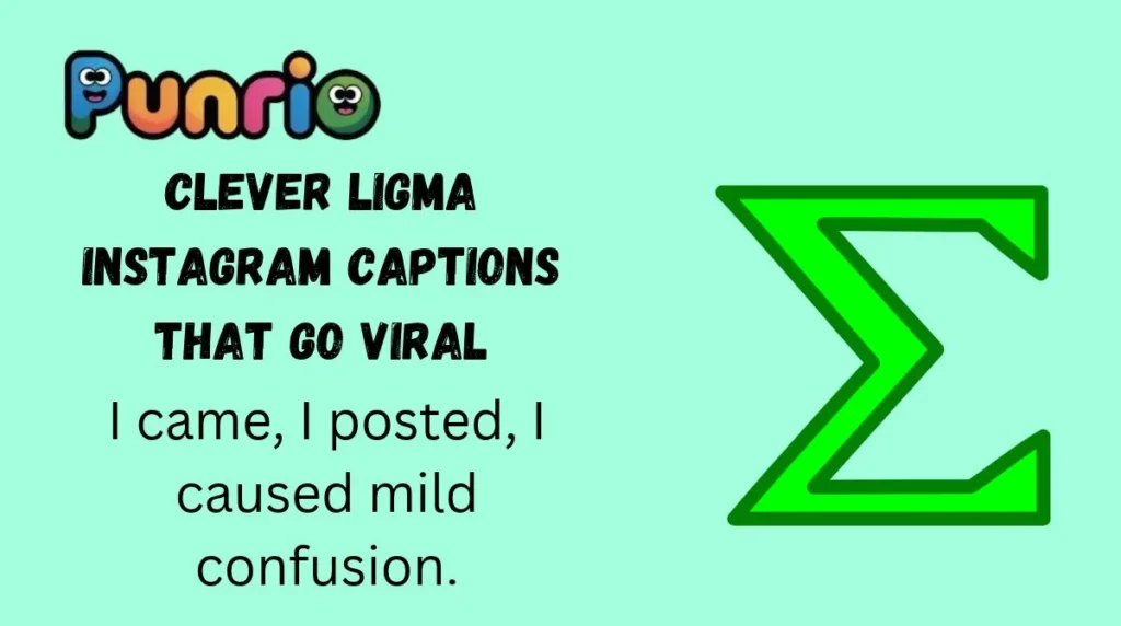 Clever Ligma Instagram Captions That Go Viral