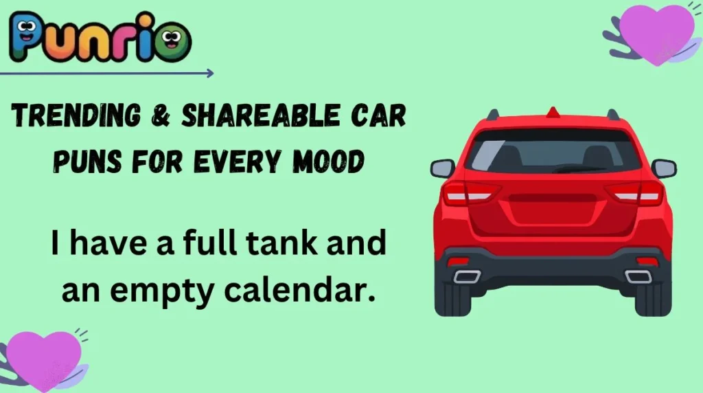 Trending & Shareable Car Puns for Every Mood