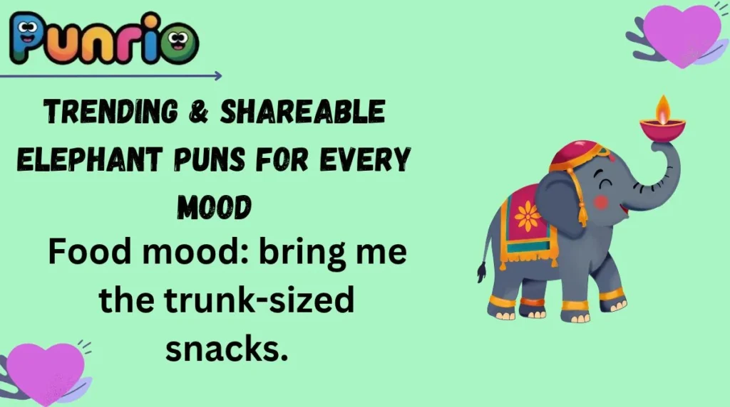 Trending & Shareable Elephant Puns for Every Mood