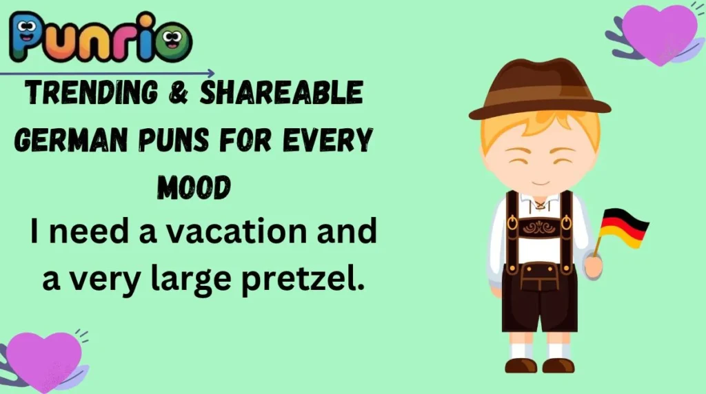 Trending & Shareable German Puns for Every Mood