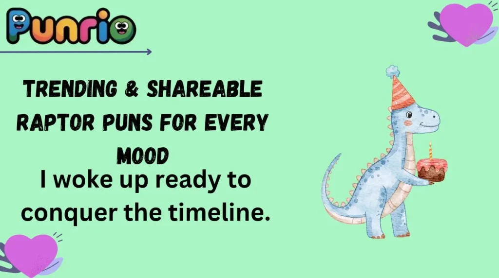 Trending & Shareable Raptor Puns for Every Mood
