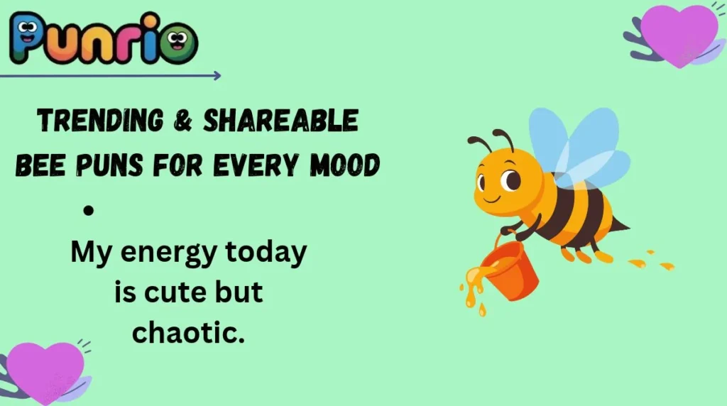 Trending & Shareable Bee Puns for Every Mood