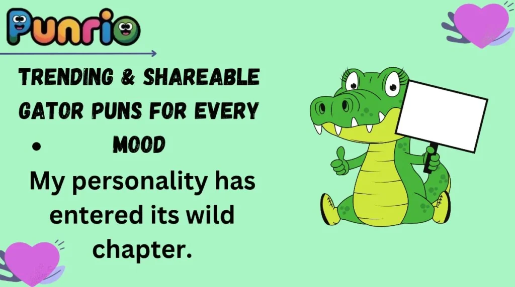 Trending & Shareable Gator Puns for Every Mood