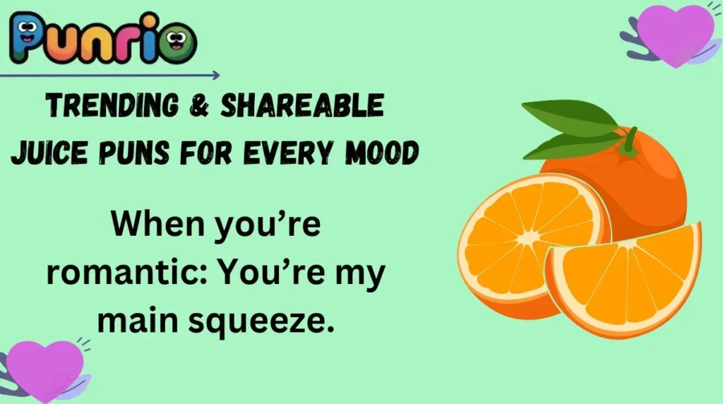 Trending & Shareable Juice Puns for Every Mood