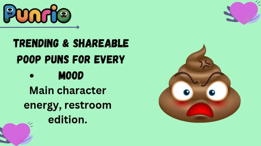 Trending & Shareable Poop Puns for Every Mood