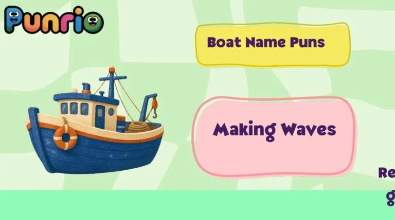 Boat Name Puns