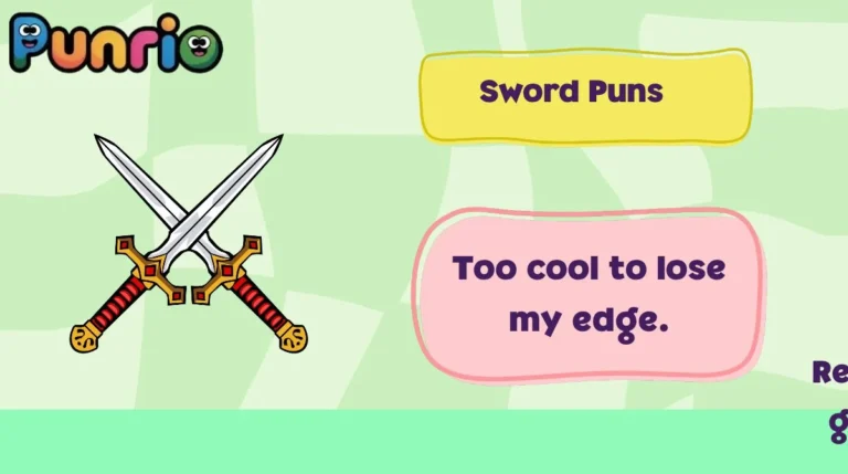 Sword Puns